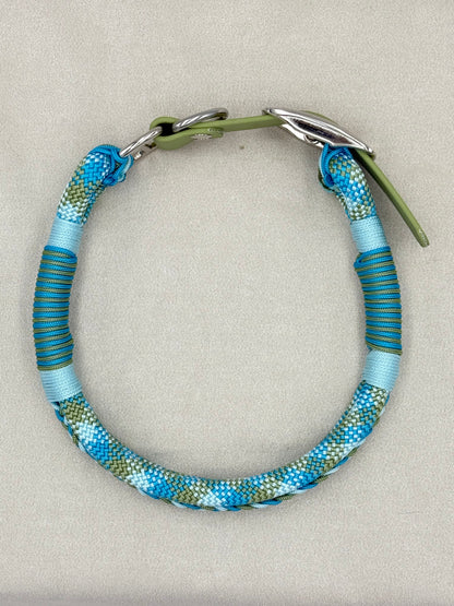 Collier Bombay Bleu